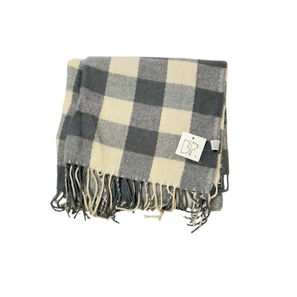 Nordstrom Checkered Oversized Scarf